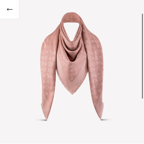 Louis Vuitton Accessories - Louis Vuitton MONOGRAM SHALL - pink